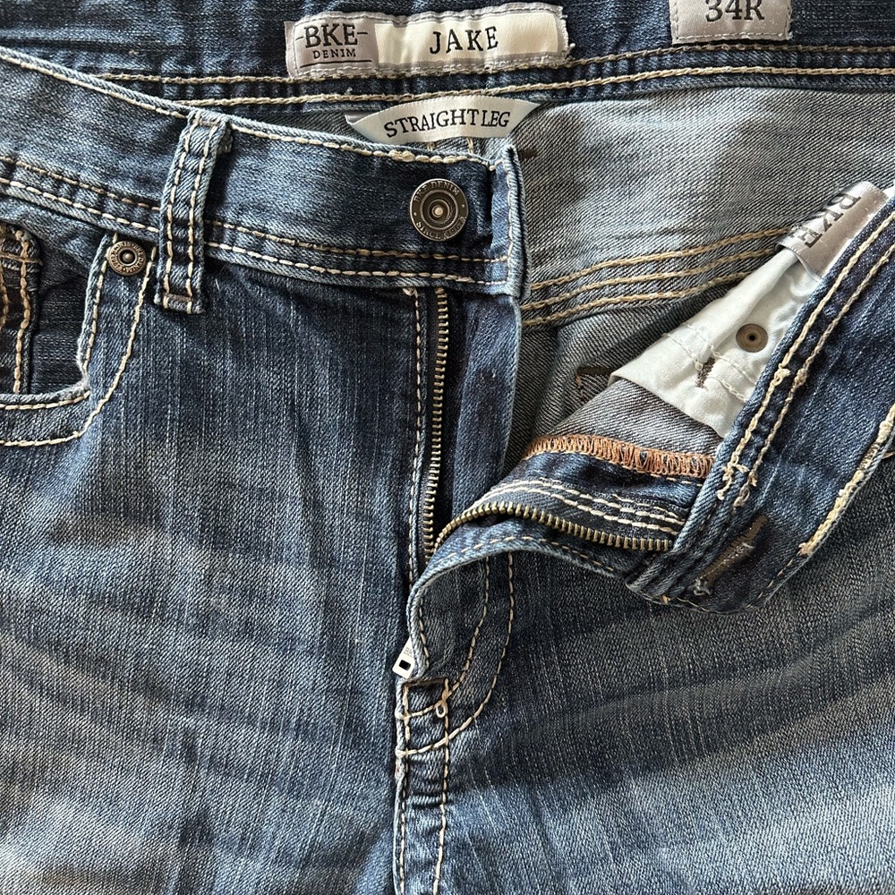 BKE straight leg jeans
